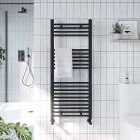 Scudo Strive 400 x 800mm Towel Warmer - Black