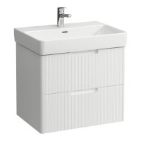 Laufen Juna 650 x 450mm 2 Drawer Vanity Unit (for Pro S Basin) - Matt White