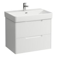 Laufen Juna 700 x 450mm 2 Drawer Vanity Unit (for Pro S Basin) - Matt White
