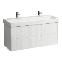Laufen Juna 1200 x 450mm 2 Drawer Vanity Unit (for Pro S Basin) - Matt White
