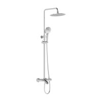 Vitra AquaHeat Bliss 250 Shower Set with Bath Filler - Chrome
