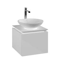 Villeroy & Boch Legato 450mm 1 Drawer Vanity Unit - Gloss White