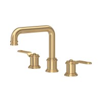 Perrin & Rowe Armstrong Armstrong Dual Lever Basin Mixer - Satin Brass