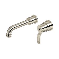 Perrin & Rowe Armstrong Armstrong Wall-Mounted Single Lever Basin Mixer - Nickel