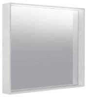 Keuco Plan 800 x 700mm LED Mirror - Anodised Silver