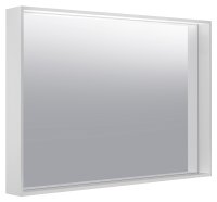 Keuco Plan 1000 x 700mm LED Mirror - Anodised Silver