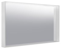 Keuco Plan 1200 x 700mm LED Mirror - Anodised Silver