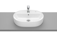 Roca The Gap Round 550 x 400mm 1 Taphole Countertop Basin