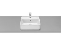 Roca The Gap Square 420 x 390mm 1 Taphole Countertop Basin