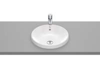 Roca The Gap Round 390mm 0 Taphole Inset Basin