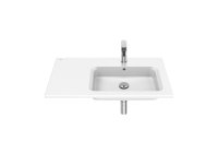 Roca The Gap 800mm 1 Tap Hole Right Hand Basin