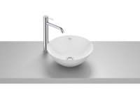 Roca Bol 350mm Round FINECERAMIC® Countertop Basin - White