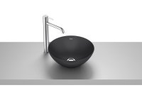 Roca Bol 350mm Round FINECERAMIC® Countertop Basin - Matt Black