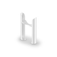 Zehnder Charleston 100mm Slip On Radiator Foot (3 Column) - White