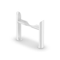 Zehnder Charleston 100mm Slip On Radiator Foot (5 Column) - White