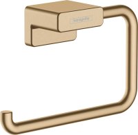 Hansgrohe Addstoris Roll Holder without Cover - Brushed Bronze - Stock Clearance