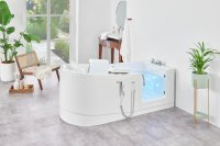 Access Easy Riser Peninsula Walk-in Bath with Glass Door and Powered Seat