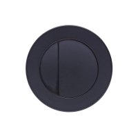 Tavistock Round Dual Flush Button - Matt Black - Stock Clearance