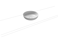 Kaldewei Miena 380mm Countertop Basin - Alpine White