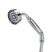 Perrin & Rowe Deco Inclined Easy Clean Handshower and Hose - Chrome