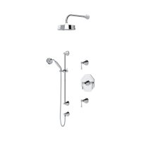 Perrin & Rowe Deco Shower Set 2 - Chrome