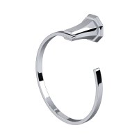 Perrin & Rowe Deco Towel Ring - Chrome
