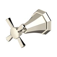Perrin & Rowe Deco Four-Way Concealed Diverter with Crosstop Handle - Nickel
