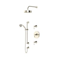 Perrin & Rowe Deco Shower Set 2 - Nickel