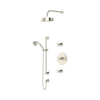 Perrin & Rowe Deco Shower Set 1 - Pewter