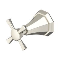 Perrin & Rowe Deco Three-Way Concealed Diverter with Crosstop Handle - Pewter