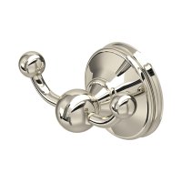 Perrin & Rowe Georgian Double Robe Hook - Nickel