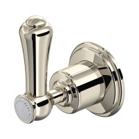Perrin & Rowe Georgian Four-Way Diverter with Lever Handle - Nickel