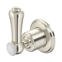 Perrin & Rowe Georgian Three-Way Diverter with Lever Handle - Pewter