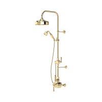 Perrin & Rowe Georgian Shower Set 2 - Gold