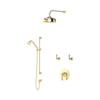 Perrin & Rowe Georgian Shower Set 1 - Polished Brass