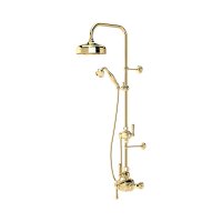 Perrin & Rowe Georgian Shower Set 2 - Polished Brass