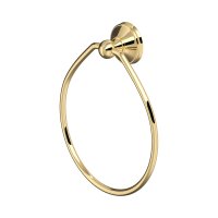 Perrin & Rowe Georgian Towel Ring - Polished Brass