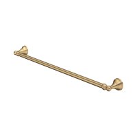 Perrin & Rowe Georgian 648mm Towel Rail - Satin Brass