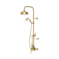Perrin & Rowe Georgian Shower Set 2 - Satin Brass