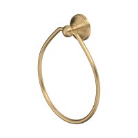 Perrin & Rowe Georgian Towel Ring - Satin Brass