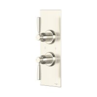 Perrin & Rowe Langbourn Concealed Thermostatic Shower Mixer With Diverter - Pewter