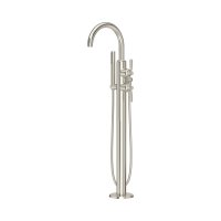Perrin & Rowe Langbourn Freestanding Thermostatic Bath-Shower Mixer - Pewter