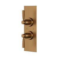 Perrin & Rowe Langbourn Concealed Thermostatic Shower Mixer With Diverter - English Bronze
