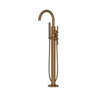 Perrin & Rowe Langbourn Freestanding Thermostatic Bath-Shower Mixer - English Bronze
