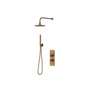 Perrin & Rowe Langbourn Shower Set 3 - English Bronze