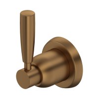 Perrin & Rowe Langbourn Three-Way Diverter with Lever Handle - English Bronze