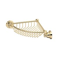 Perrin & Rowe Langbourn Corner Basket - Gold