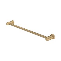 Perrin & Rowe Langbourn 648mm Single Towel Rail - Satin Brass