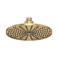 Perrin & Rowe Langbourn 8" Shower Rose - Satin Brass