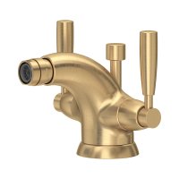 Perrin & Rowe Langbourn Bidet Mixer - Satin Brass